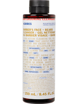 Korres Athenian Grooming Gel Καθαριστικό για Γένια 250ml