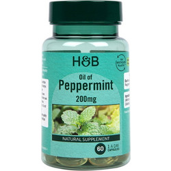 Holland & Barrett Oil of Peppermint Πεπτικό Βοήθημα 60 Κάψουλες