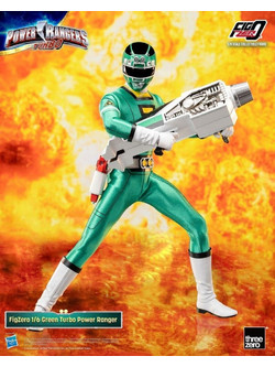ThreeZero Power Rangers Turbo Green Turbo Power Ranger 30cm