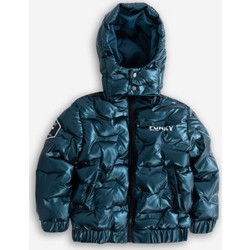 Funky Παιδικό Μπουφάν Χειμωνιάτικο Bomber Πετρόλ 225-318114-1