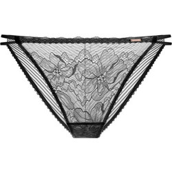 Dorina Γυναικείο Sexy Slip με Δαντέλα Μαύρο FXBF0074LA091-BK0001