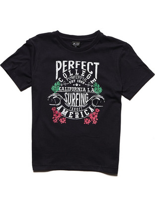 Target Παιδικό T-Shirt Κοντομάνικο Μαύρο B24-14150-926