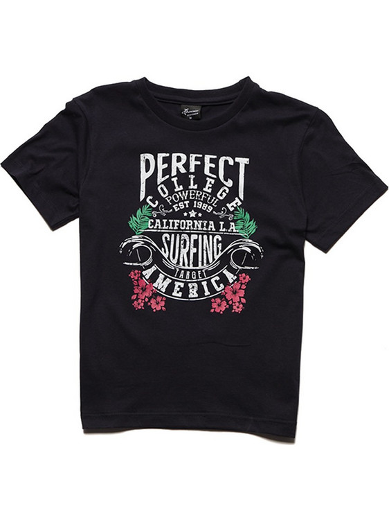 Target Παιδικό T-Shirt Κοντομάνικο Μαύρο B24-14150-926