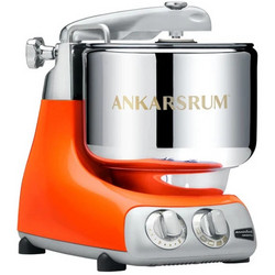Ankarsrum 2300110 Pure Orange Assistent Original Κουζινομηχανή 1500W με Ανοξείδωτο Κάδο 7lt
