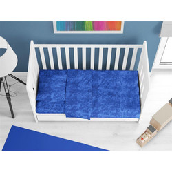 Dimcol Shadow 631 Βρεφικό Πάπλωμα Κούνιας 160x120cm Royal Blue
