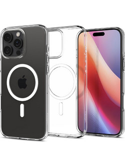 Spigen Liquid Crystal MagFit Back Cover Crystal Clear (iPhone 16 Pro)