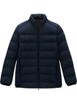 Woolrich Bering Stretch Ανδρικό Μπουφάν Χειμωνιάτικο Puffer Navy Μπλε CFWOOU0789MRUT3107-3989