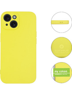 Sonique My Colors Silicone Back Cover Yellow (iPhone 15 Plus)