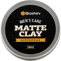 Bioshev Men's Care Πηλός Μαλλιών Ματ Αποτέλεσμα Δυνατό Κράτημα 100ml