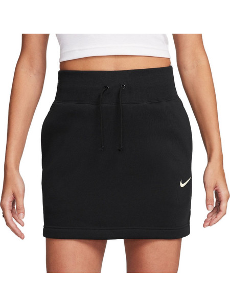 Nike Μίνι Φούστα Υφασμάτινη Ψηλόμεση Μαύρη FV6318-010