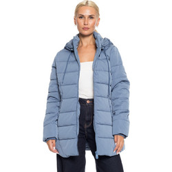 Splendid Γυναικείο Μπουφάν Χειμωνιάτικο Puffer Μακρύ Γαλάζιο 52-101-037