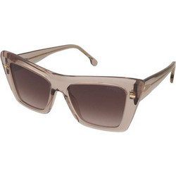 Carrera CA3046/S FWM/HA Γυναικεία Γυαλιά Ηλίου Πεταλούδα Κοκάλινα Καφέ με Καφέ Φακό