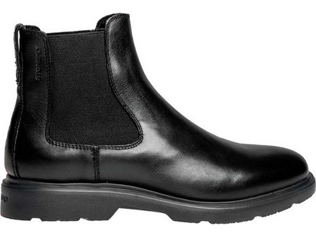 Stonefly Forever 4 Calf Ανδρικά Chelsea Μποτάκια Δερμάτινα Μαύρα 219808-000