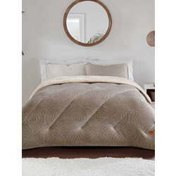 MADI Κουβερτοπάπλωμα Μονό Hollowfiber 160x220 Nocture Cream