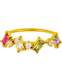 Excite-Fashion Γυναικείο Δαχτυλίδι από Ατσάλι Επιχρυσωμένο με Ζιργκόν R-3947-G