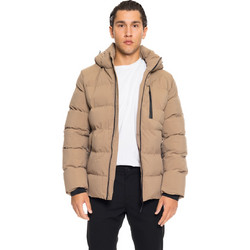 Biston Ανδρικό Μπουφάν Χειμωνιάτικο Puffer Μπεζ 52-201-061