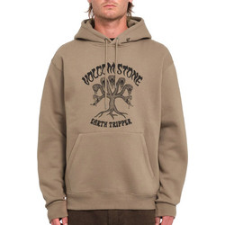 Volcom Watanite Ανδρικό Φούτερ με Κουκούλα & Τσέπες Ταμπά A4132407-TEK
