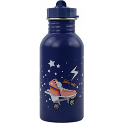 Yoko Design Let's Roll Παιδικό Παγούρι Θερμός Ανοξείδωτο BPA Free Navy Μπλε 500ml