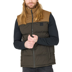Whistler Αμάνικο Ανδρικό Μπουφάν Puffer Καφέ W244094-1071