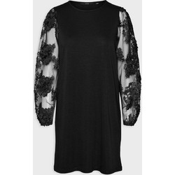 Vero Moda Mini Φόρεμα για Γάμο / Βάπτιση Μαύρο 10317019