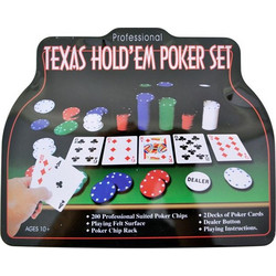 Σετ 200 Μάρκες Poker με 2 Τράπουλες & Τσόχα 6991256457998