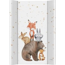 Ceba Baby Forest Friends Μαλακή Αλλαξιέρα Μωρού Πλαστική 70x50cm Λευκή