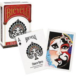 Bicycle Chinese Opera Τράπουλα Πλαστικοποιημένη Λευκή 1031205