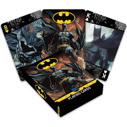 Aquarius DC Comics Batman Τράπουλα Πλαστικοποιημένη Μαύρη NMR52800