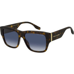 Marc Jacobs MARC842/S 086/08 Ανδρικά Γυαλιά Ηλίου Τετράγωνα Κοκάλινα Ταρταρούγα με Μπλε Degradee Φακό