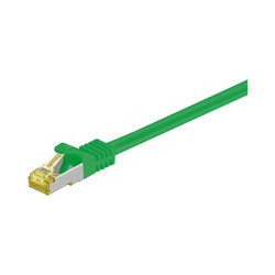 Microconnect S/FTP Cat.7 Καλώδιο Δικτύου Ethernet 15m Green SFTP715G