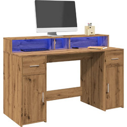 vidaXL Γραφείο Ξύλινο 140x55x91cm 3309428