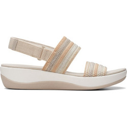 Clarks Arla Stroll Γυναικεία Σανδάλια Ανατομικά Εκρού 26177183