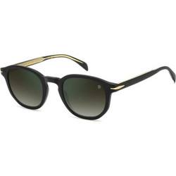 David Beckham DB1007-003CS Ανδρικά Γυαλιά Ηλίου Τετράγωνα Κοκάλινα Μαύρα με Μαύρο Φακό