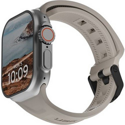 UAG Scout Λουράκι Σιλικόνης Titanium (Apple Watch 42 / 44 / 45mm)