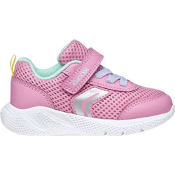 Geox Sprintye Παιδικά Sneakers Ροζ Πράσινο Mint B454TD01454CE83B