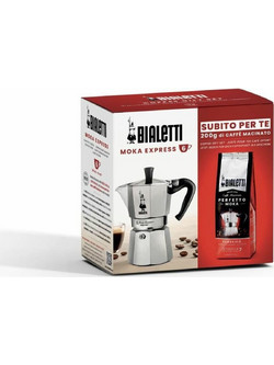 Bialetti Moka Classico Μπρίκι Espresso 6Cups Inox