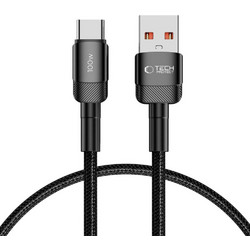 Tech-Protect UltraBoost Evo Braided USB-A to USB-C 100W 0.5m Black 5906203690701