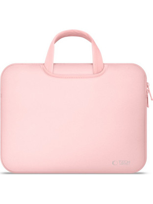 Tech-Protect Neopren Bag Τσάντα Laptop Χειρός 14" Dusty Pink