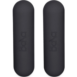 Bala Bars Charcoal Σετ Βαράκια Στρογγυλά Neoprene 2x1.3kg