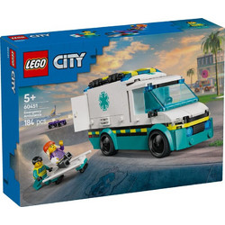 Lego City Emergency Ambulance για 5+ Ετών 60451
