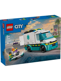 Lego City Emergency Ambulance για 5+ Ετών 60451