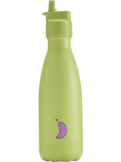 Chilly's Original Kids Παιδικό Παγούρι Θερμός Ανοξείδωτο BPA Free Lime 350ml