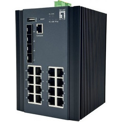 LevelOne IGU-2071 Managed L2 Switch με 16 Θύρες Ethernet 1000Mbps και 4 SFP θύρες