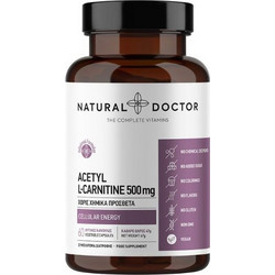 Natural Doctor Acetyl L-Carnitine 500mg 60 Κάψουλες
