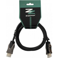 ZZiPP Καλώδιο HDMI 2.0 HDMI Male to HDMI Male 3m Black