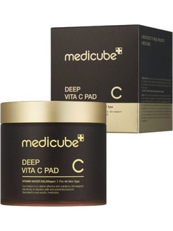 Medicube Deep Vita C Ενυδατικά Μαντηλάκια Καθαρισμού Προσώπου για Ακμή 70τμχ