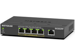 Netgear GS305PP V3 Unmanaged L2 Switch με 4 Θύρες Ethernet 1000Mbps
