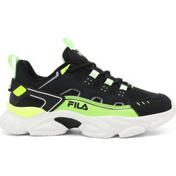 Fila Memory Spinel 3 Παιδικά Sneakers Μαύρα Lime 3YF51022-066