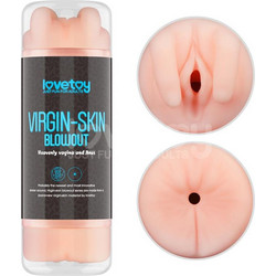 Lovetoy Virgin-Skin Blowout Pocket Pussy & Anal Αυνανιστήρι Blue