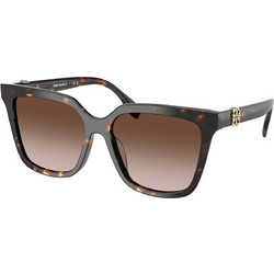 Tory Burch TB7212D 201613 Ανδρικά Γυαλιά Ηλίου Τετράγωνα Κοκάλινα Ταρταρούγα με Καφέ Degradee Φακό